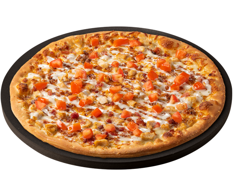 Chicken Bacon Ranch Pizza