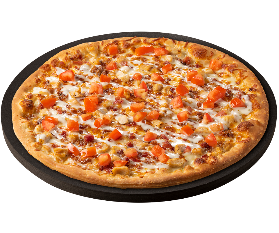 Chicken Bacon Ranch Pizza