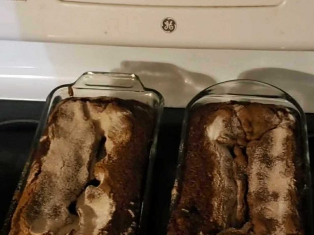 burnt & collapsed bread