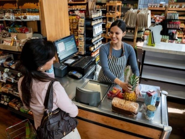 Grocery Checkout Line