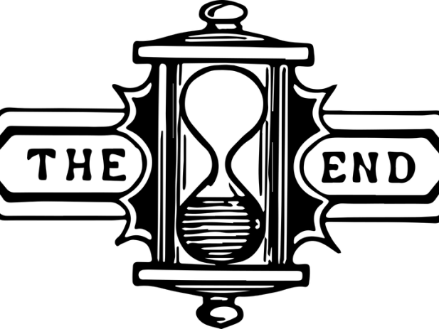 Sand in and Hour Glass - The End