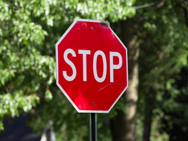 stop sign