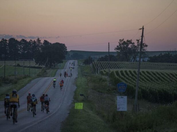 Biking on Country Road