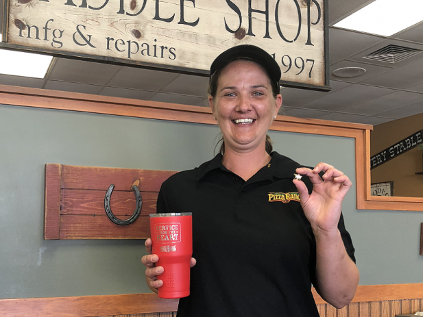 Karen receives gold star